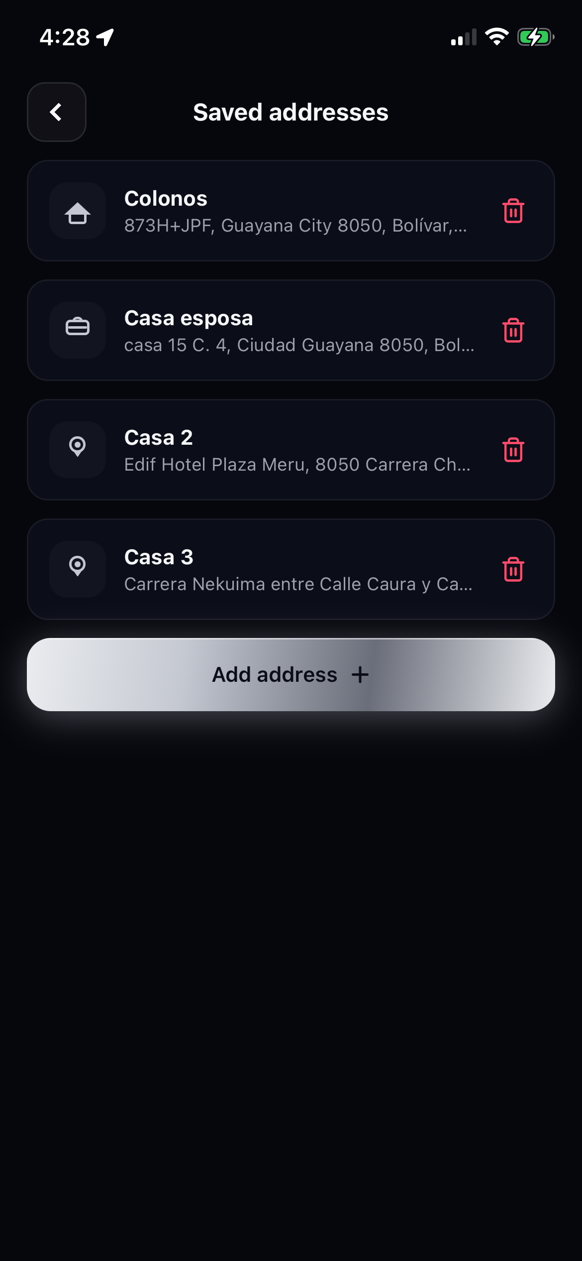 Chute app screenshot 10
