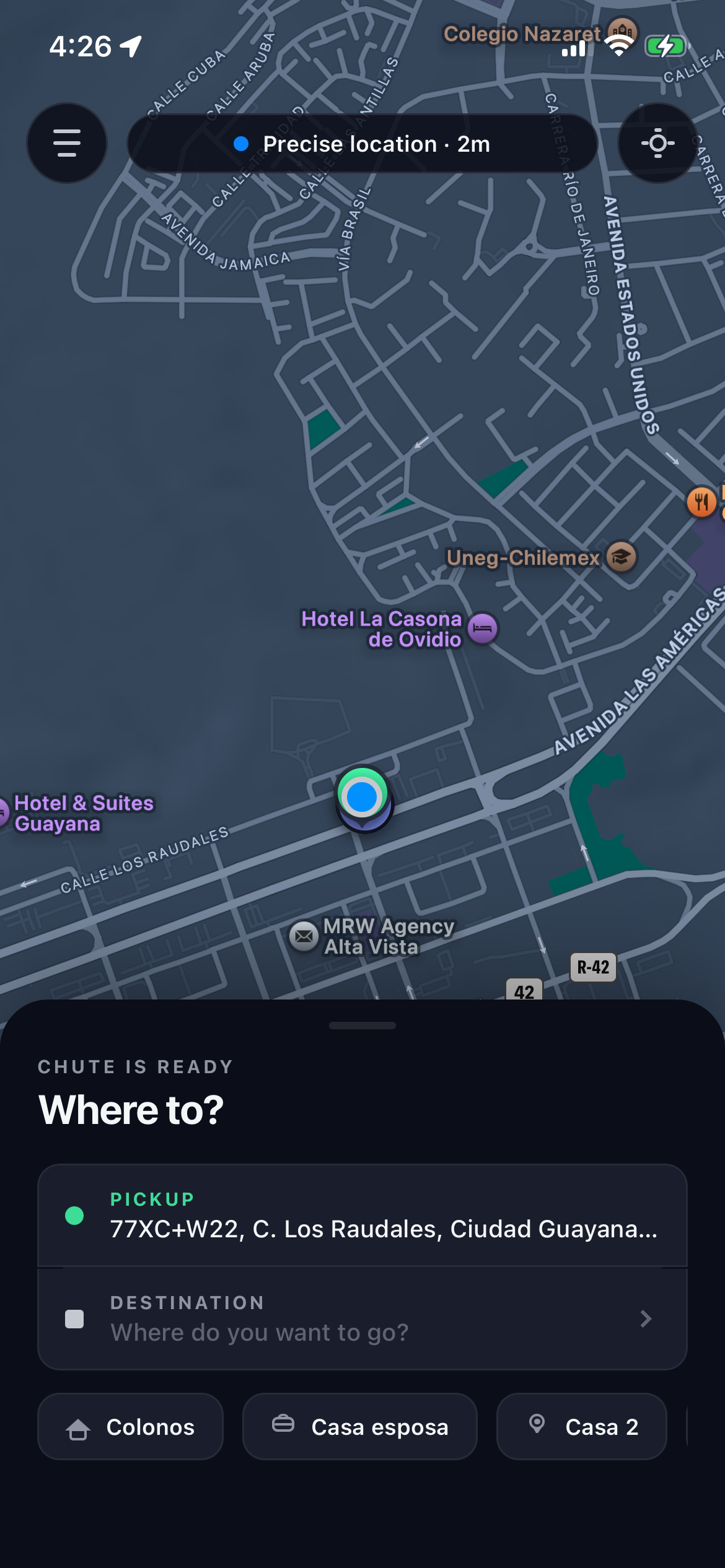 Chute app screenshot 4