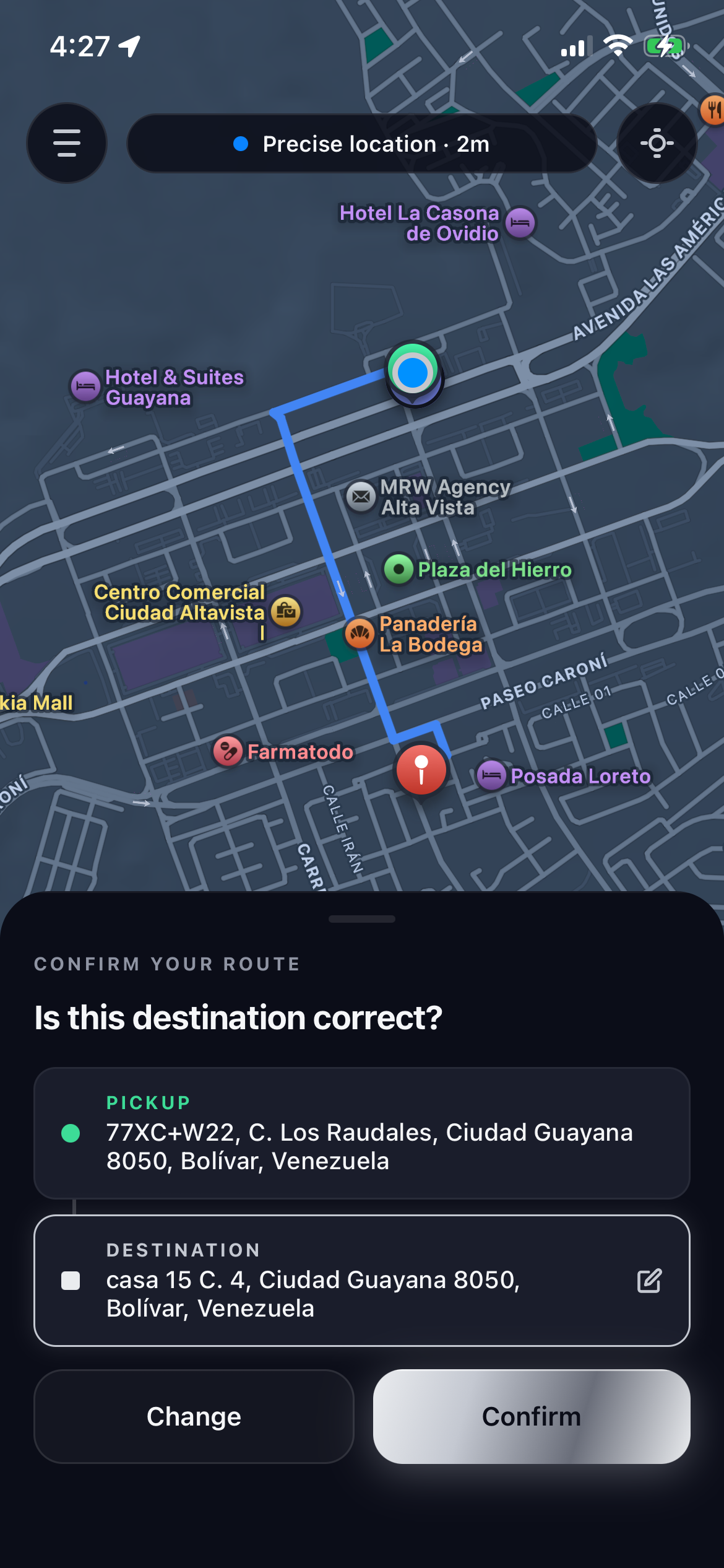 Chute app screenshot 5