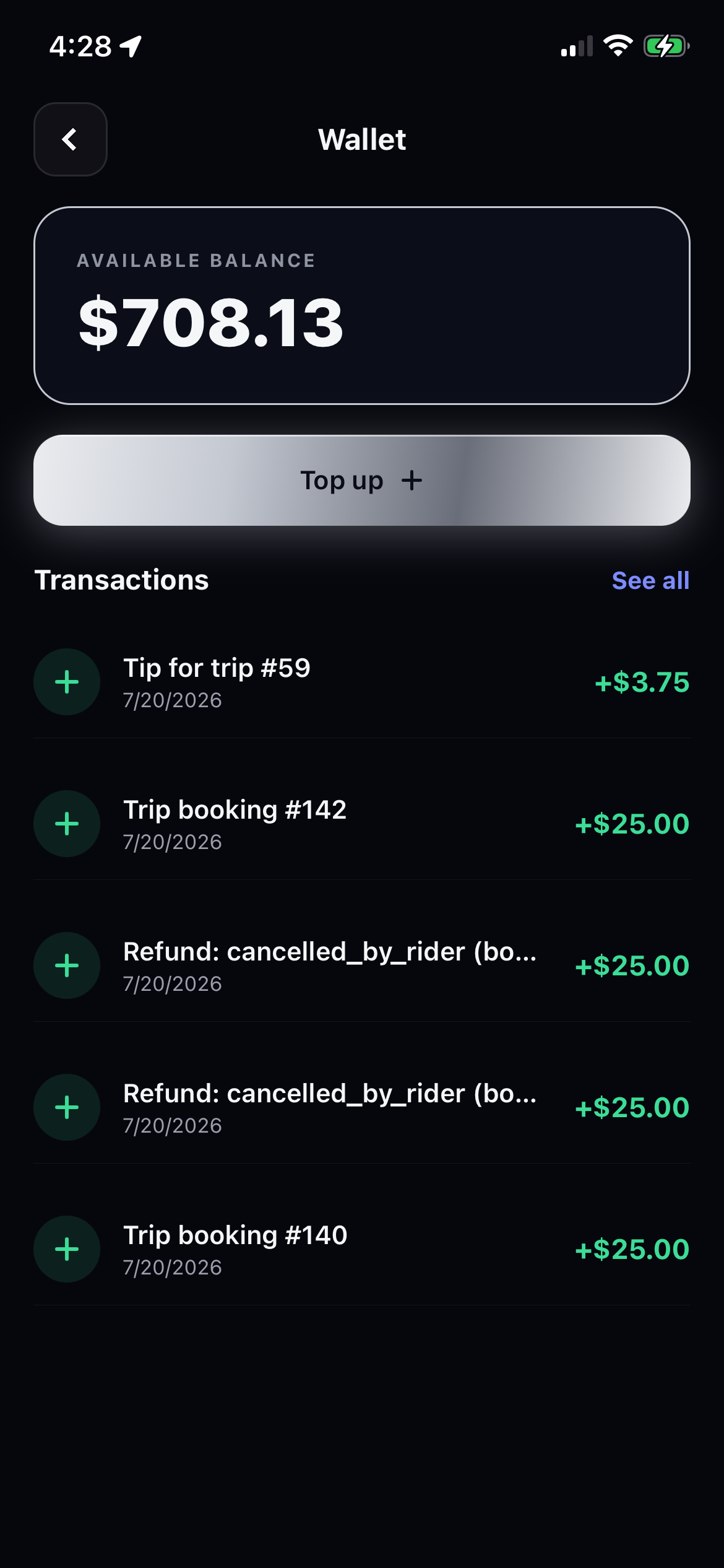 Chute app screenshot 8